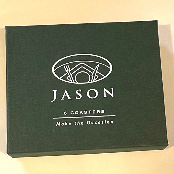 VINTAGE JASON APERITIVO COASTERS. Never used. “Vintage Fruit” - Picture 4 of 5